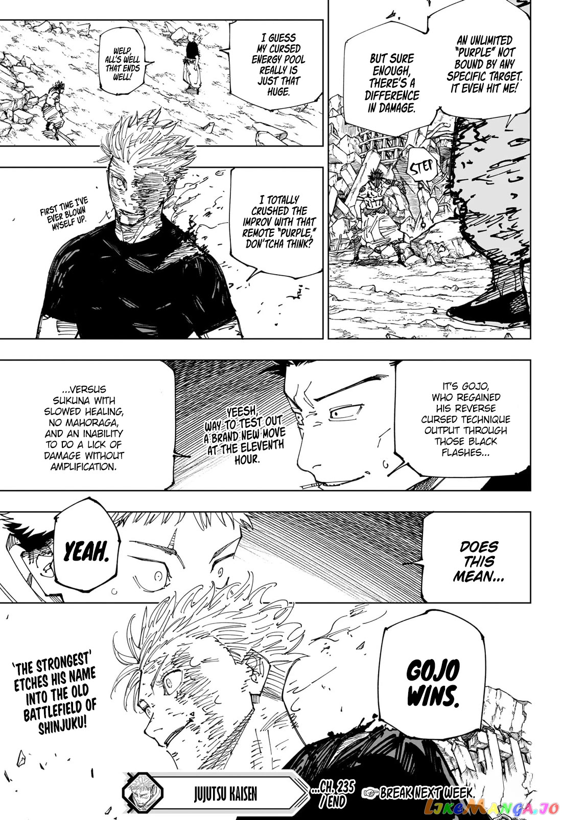 Read Jujutsu Kaisen En Manga Online