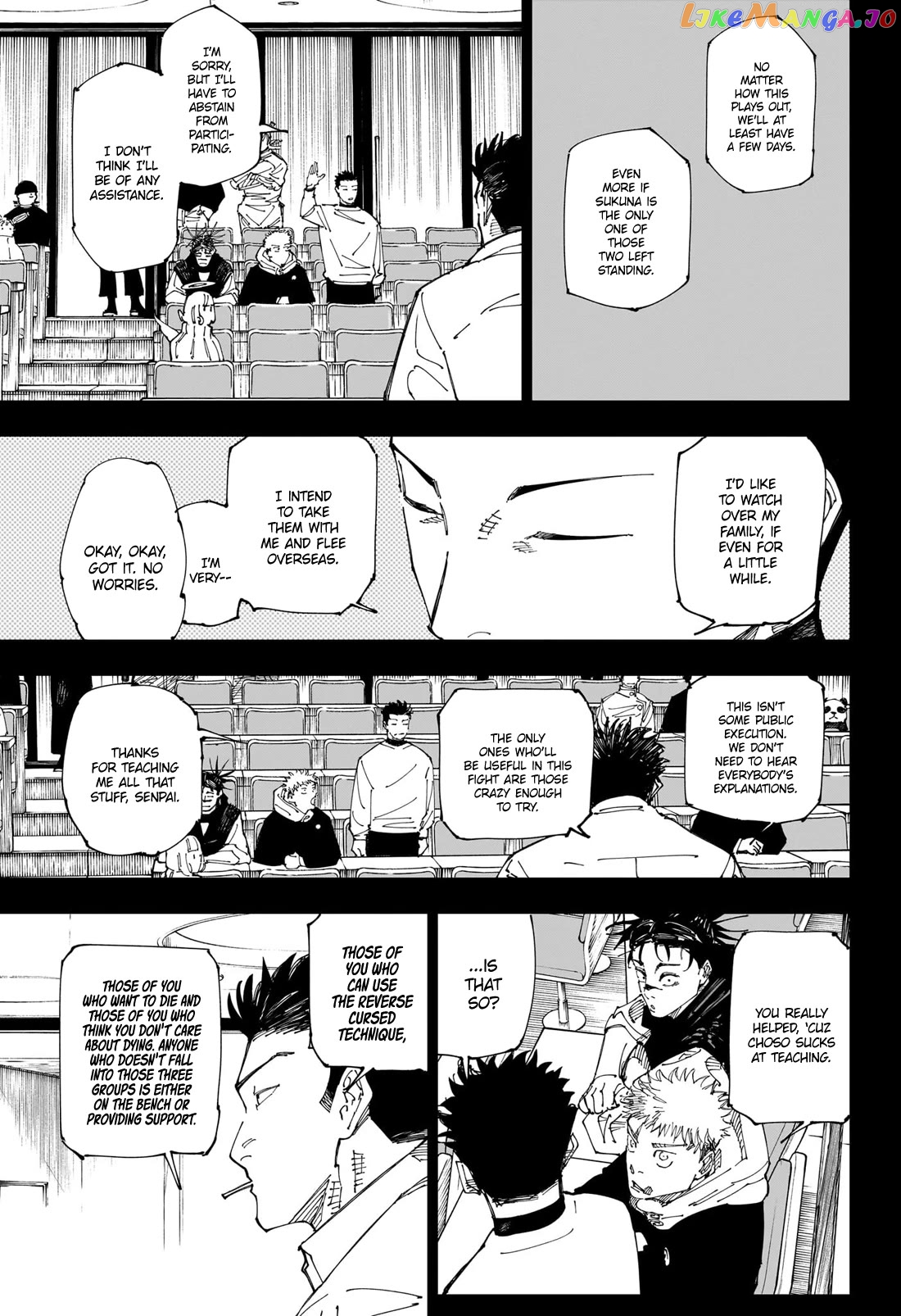 Read Jujutsu Kaisen En Manga Online