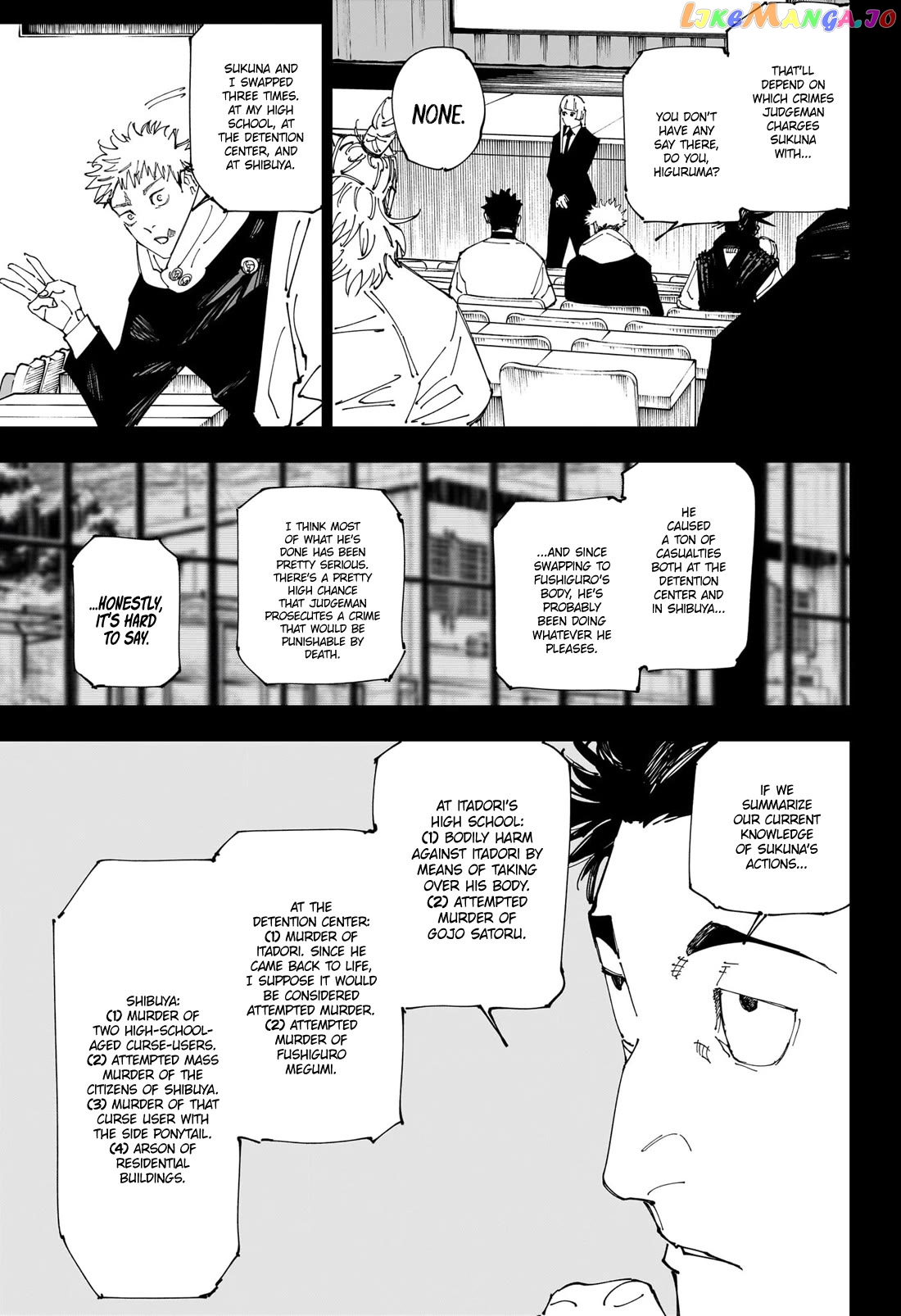 Read Jujutsu Kaisen En Manga Online