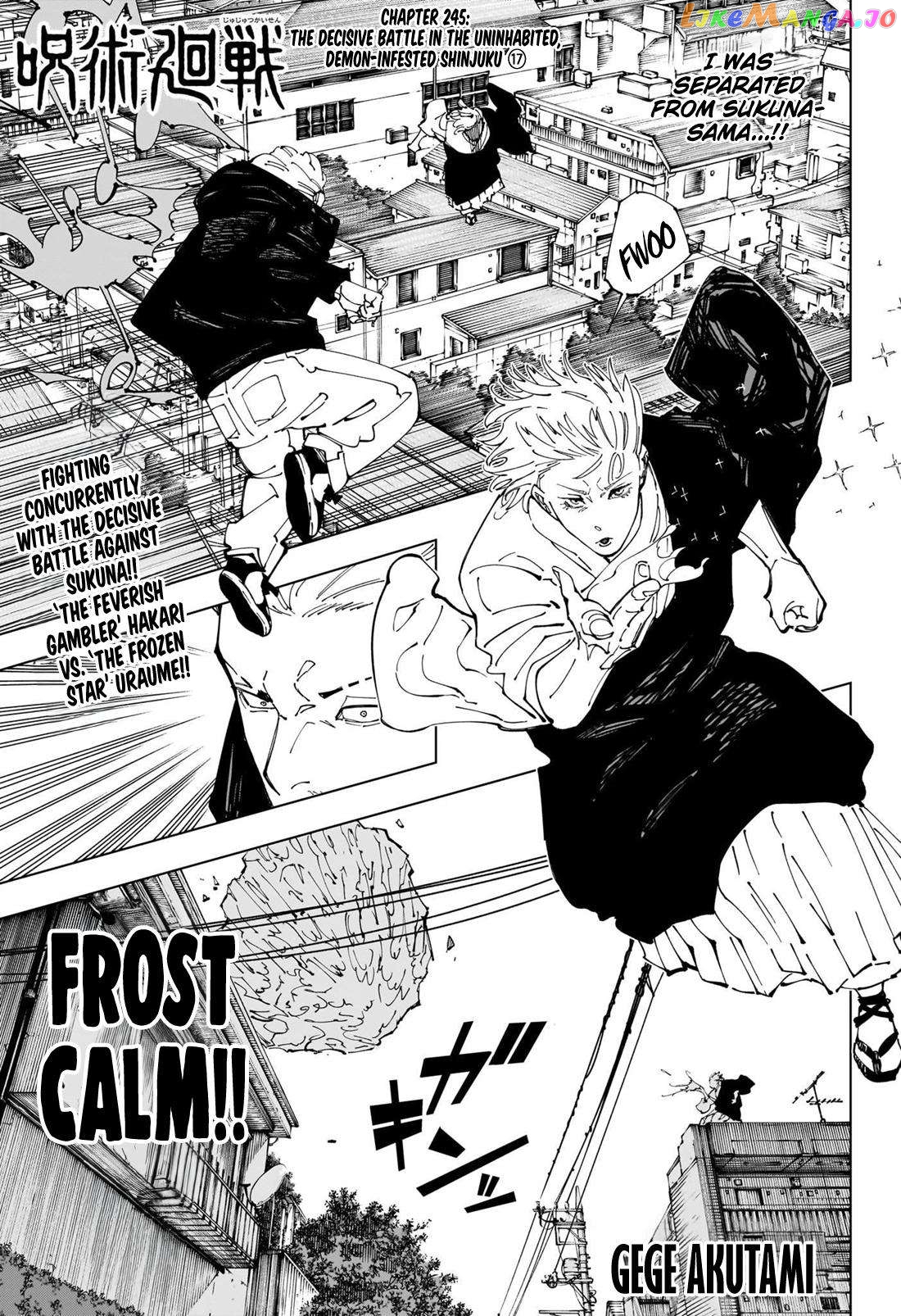 Read Jujutsu Kaisen En Manga Online