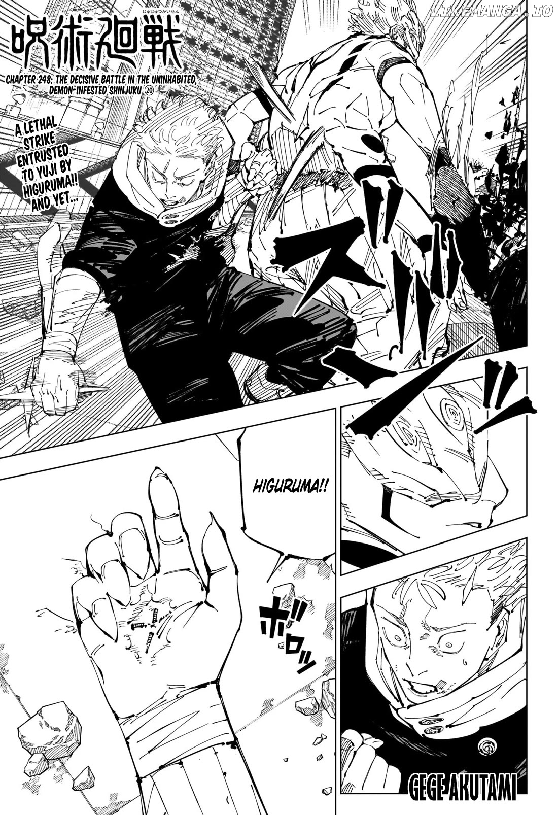 Read Jujutsu Kaisen En Manga Online