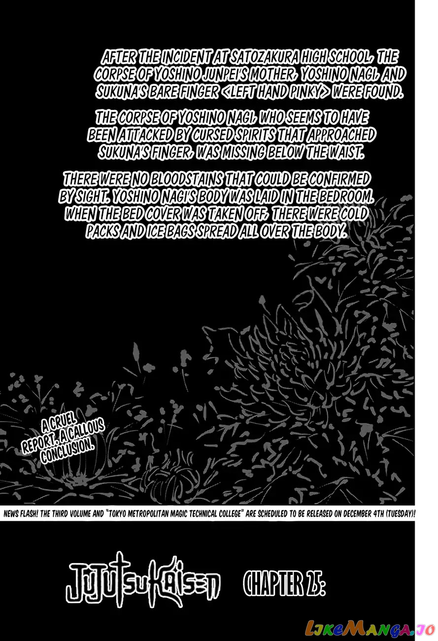 Read Jujutsu Kaisen En Manga Online