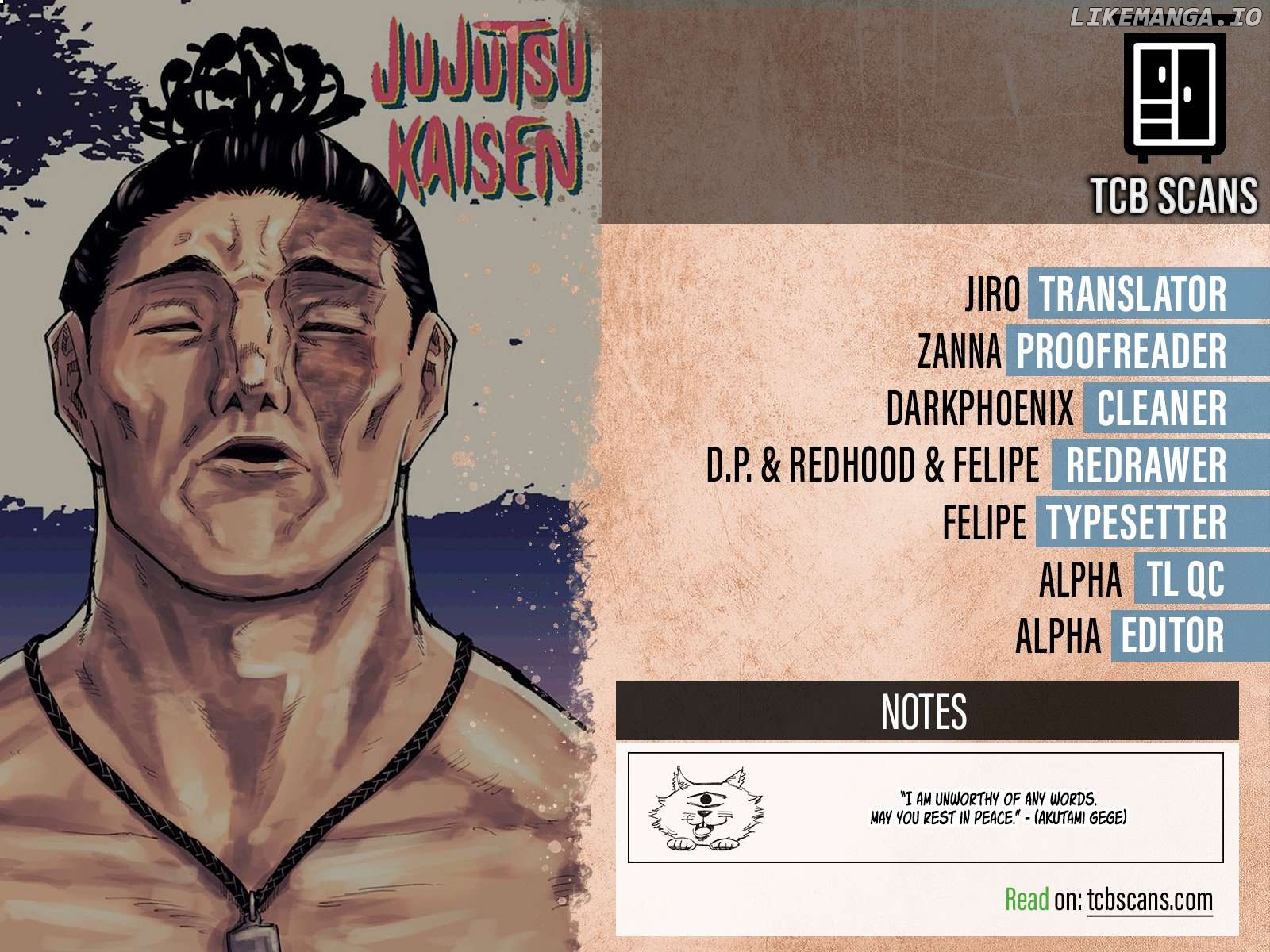Read Jujutsu Kaisen En Manga Online