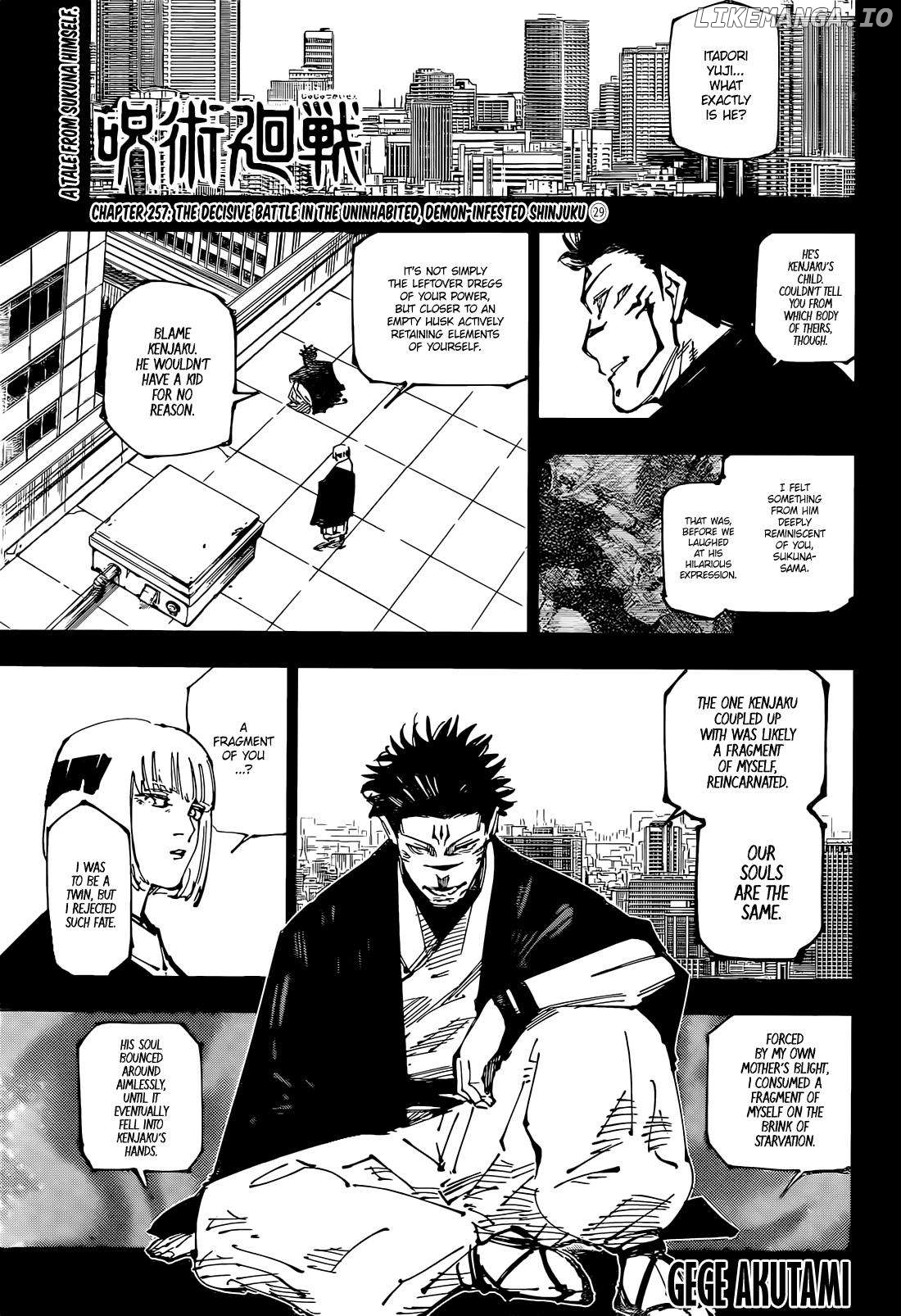 Read Jujutsu Kaisen En Manga Online