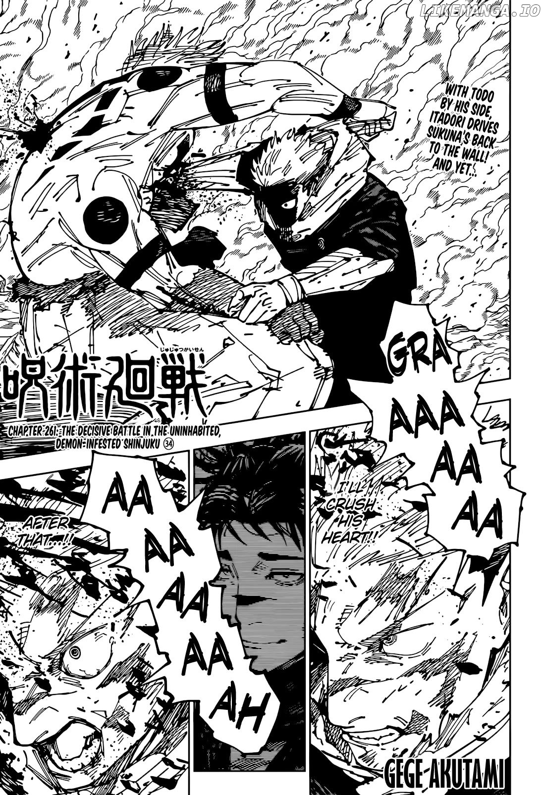 Read Jujutsu Kaisen En Manga Online