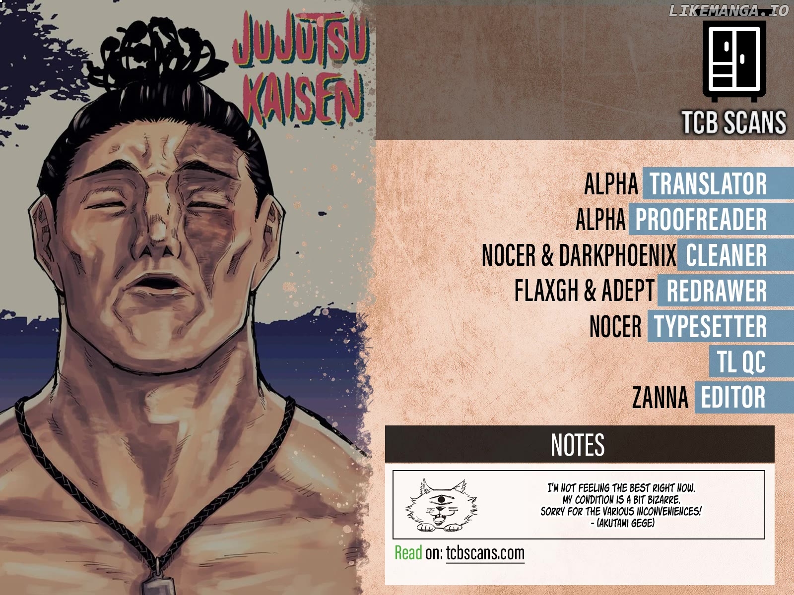 Read Jujutsu Kaisen En Manga Online