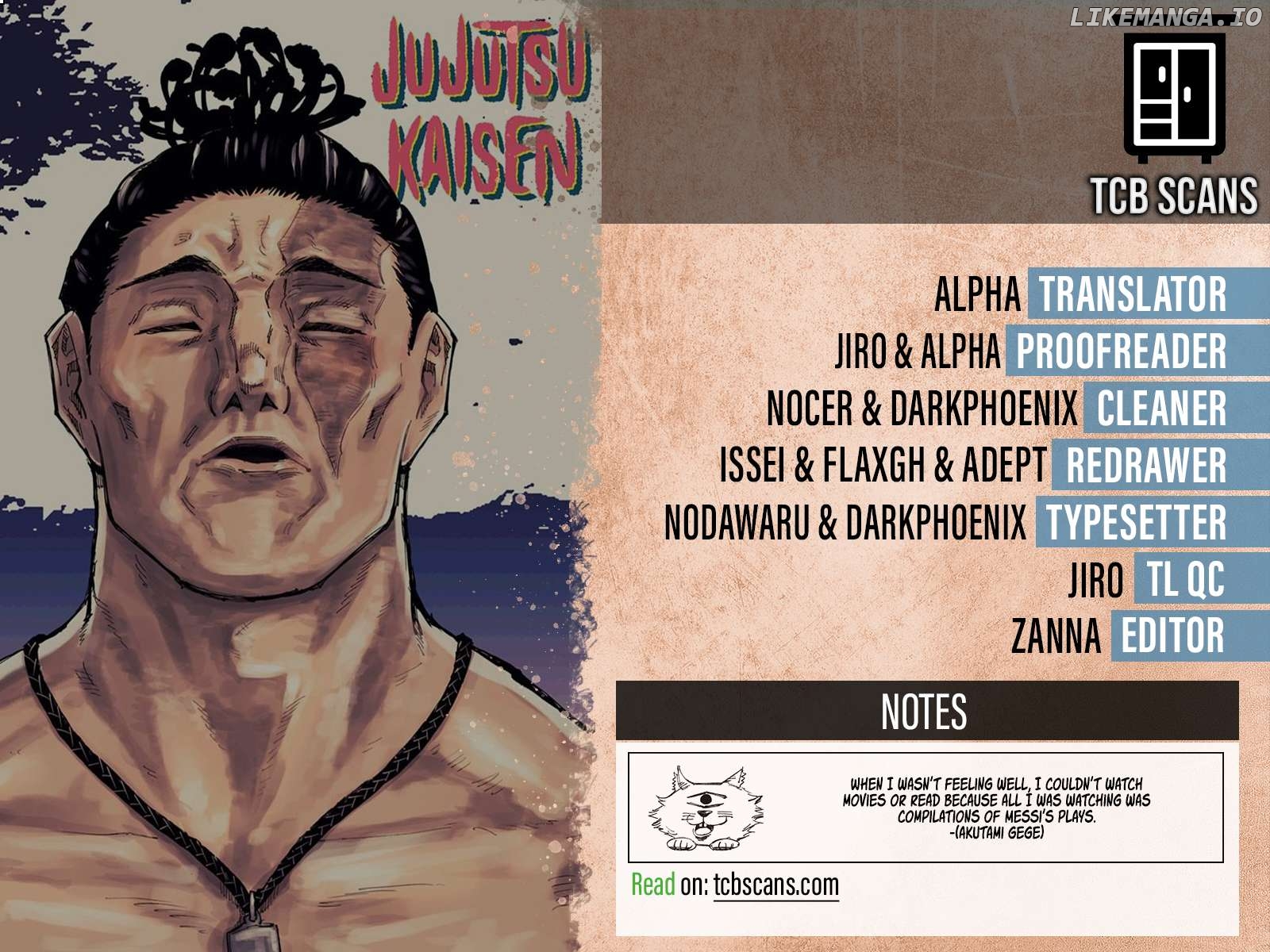 Read Jujutsu Kaisen En Manga Online