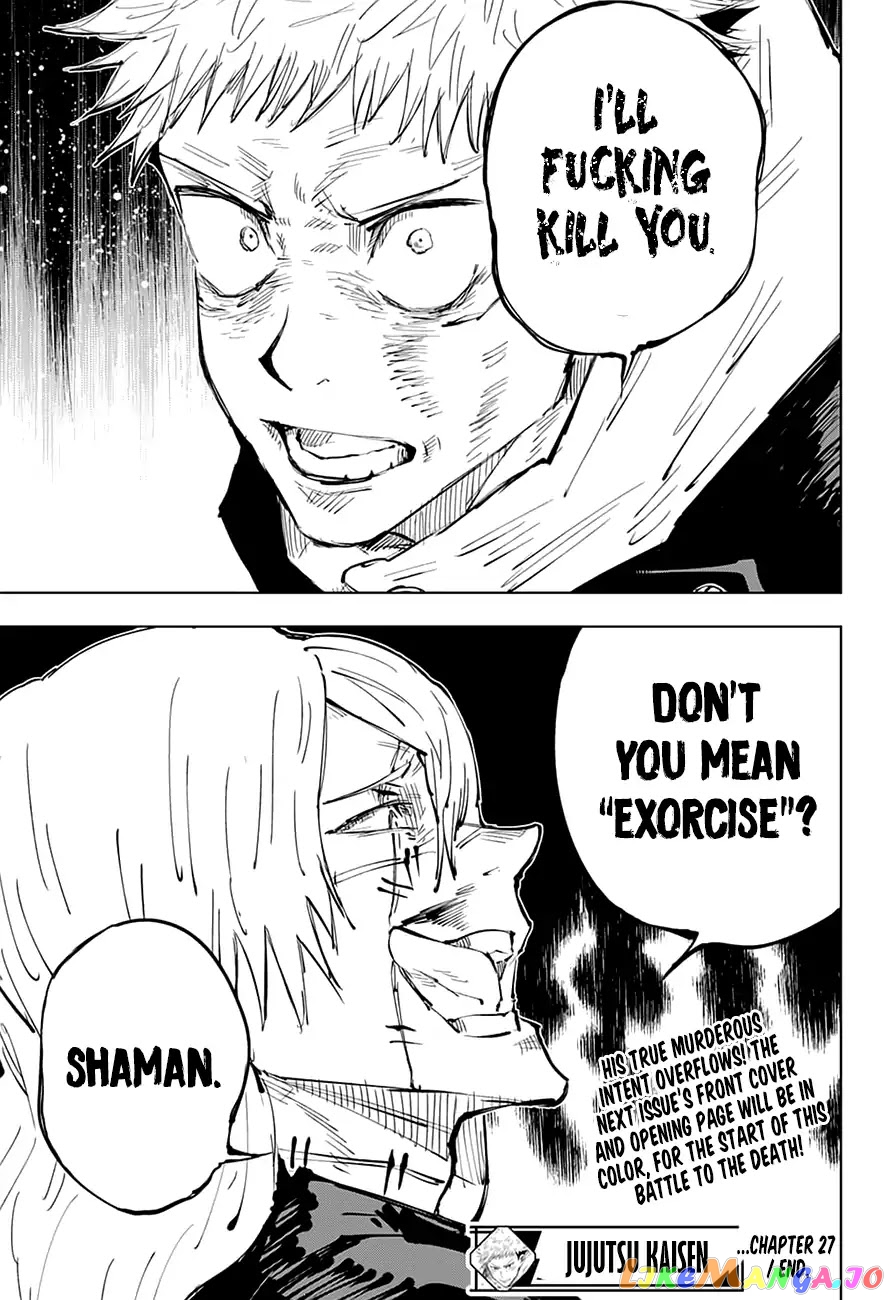 Read Jujutsu Kaisen En Manga Online