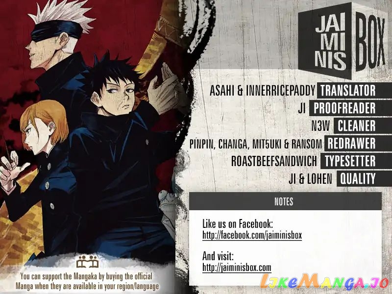 Read Jujutsu Kaisen En Manga Online