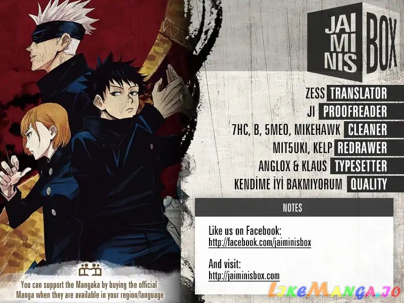 Read Jujutsu Kaisen En Manga Online