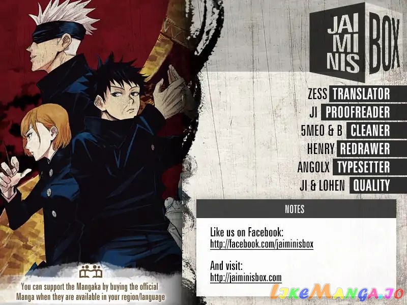 Read Jujutsu Kaisen En Manga Online