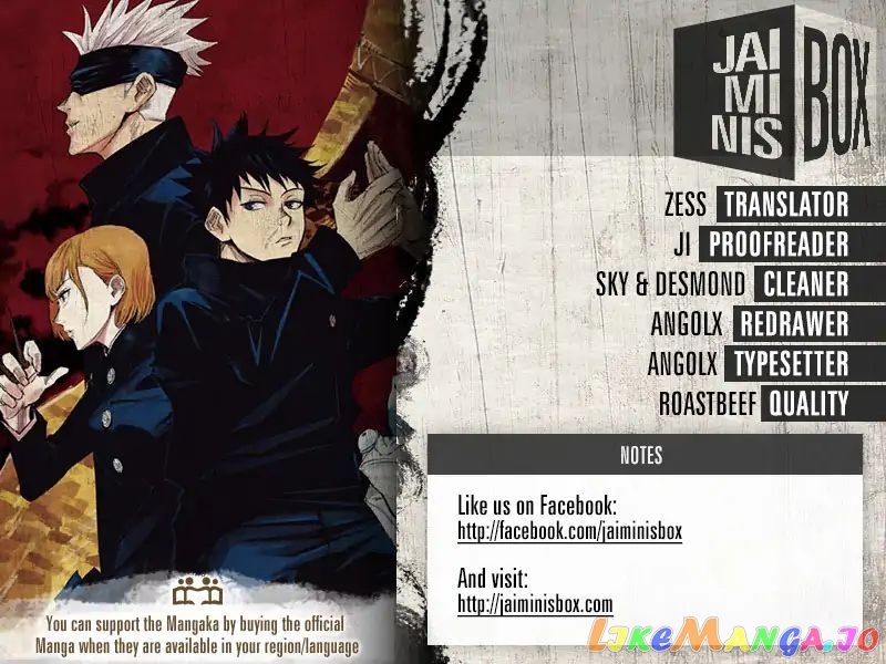 Read Jujutsu Kaisen En Manga Online