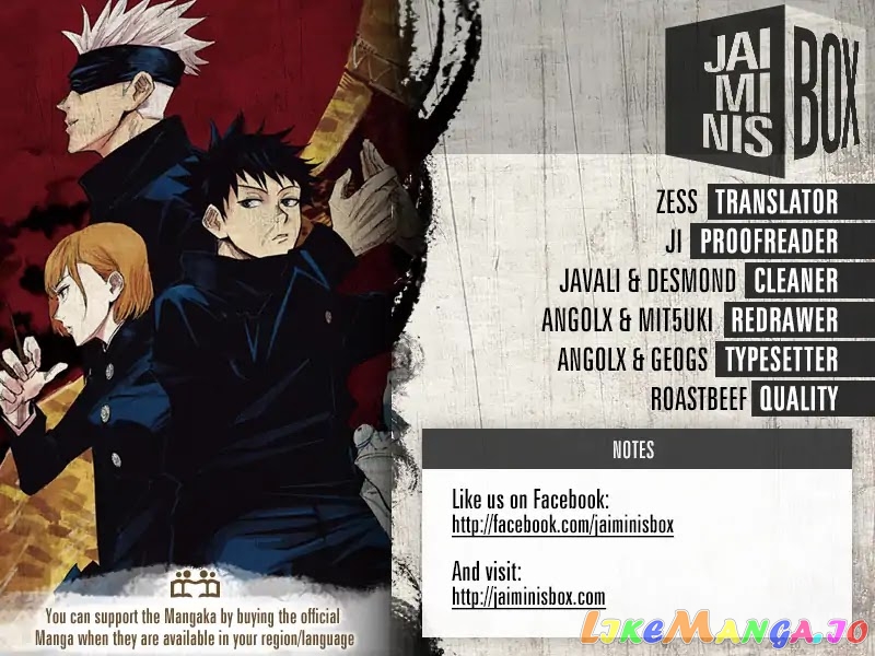 Read Jujutsu Kaisen En Manga Online
