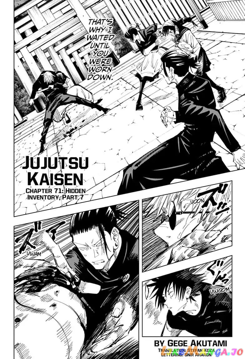 Read Jujutsu Kaisen En Manga Online