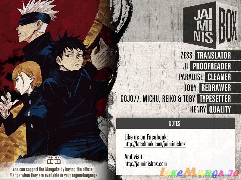 Read Jujutsu Kaisen En Manga Online