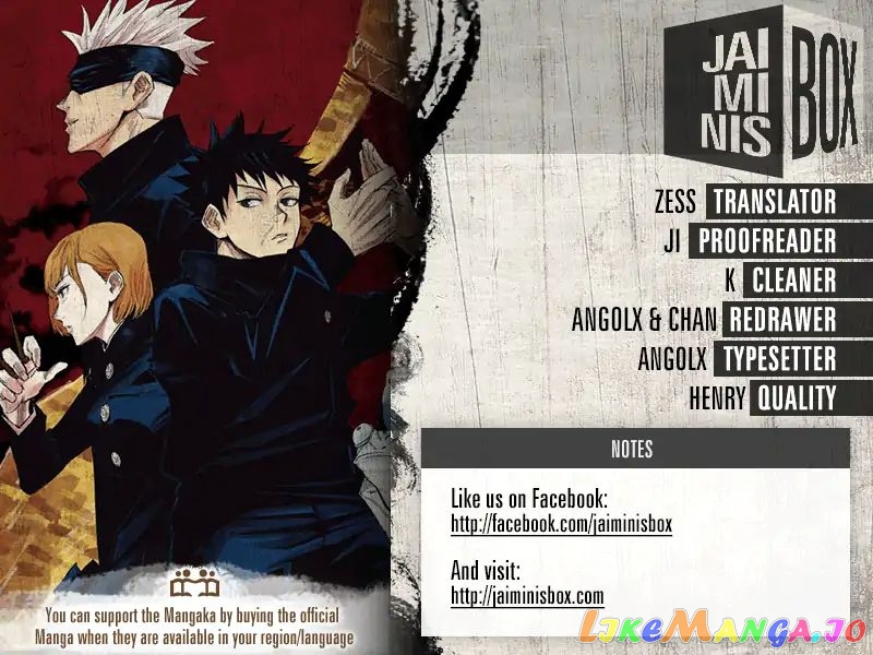 Read Jujutsu Kaisen En Manga Online