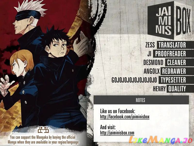 Read Jujutsu Kaisen En Manga Online