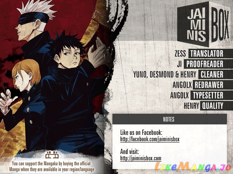 Read Jujutsu Kaisen En Manga Online