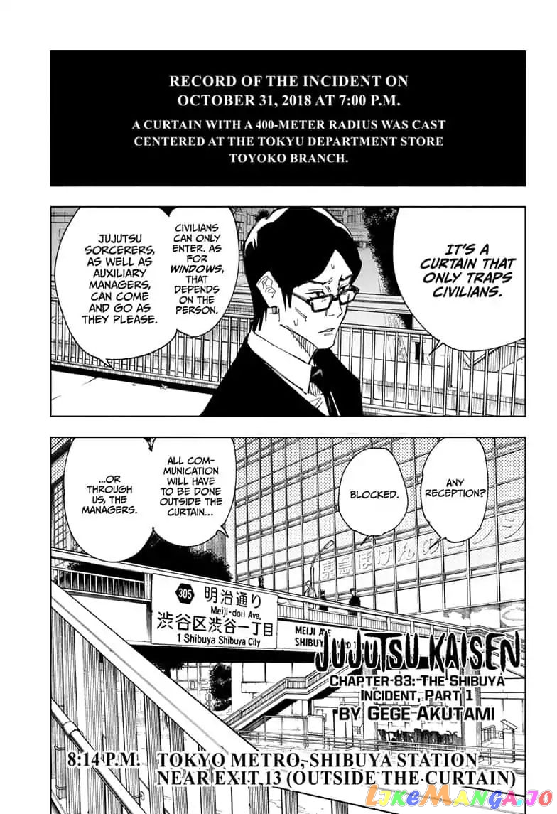 Read Jujutsu Kaisen En Manga Online