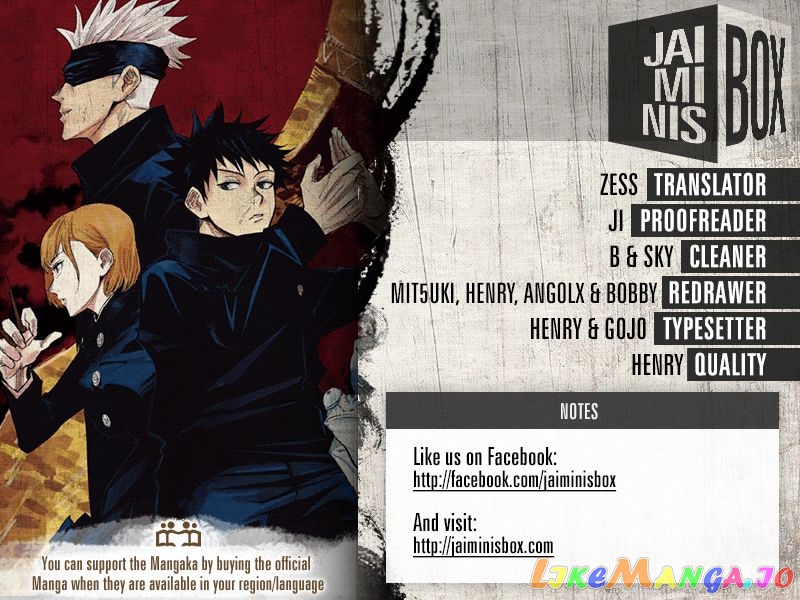 Read Jujutsu Kaisen En Manga Online
