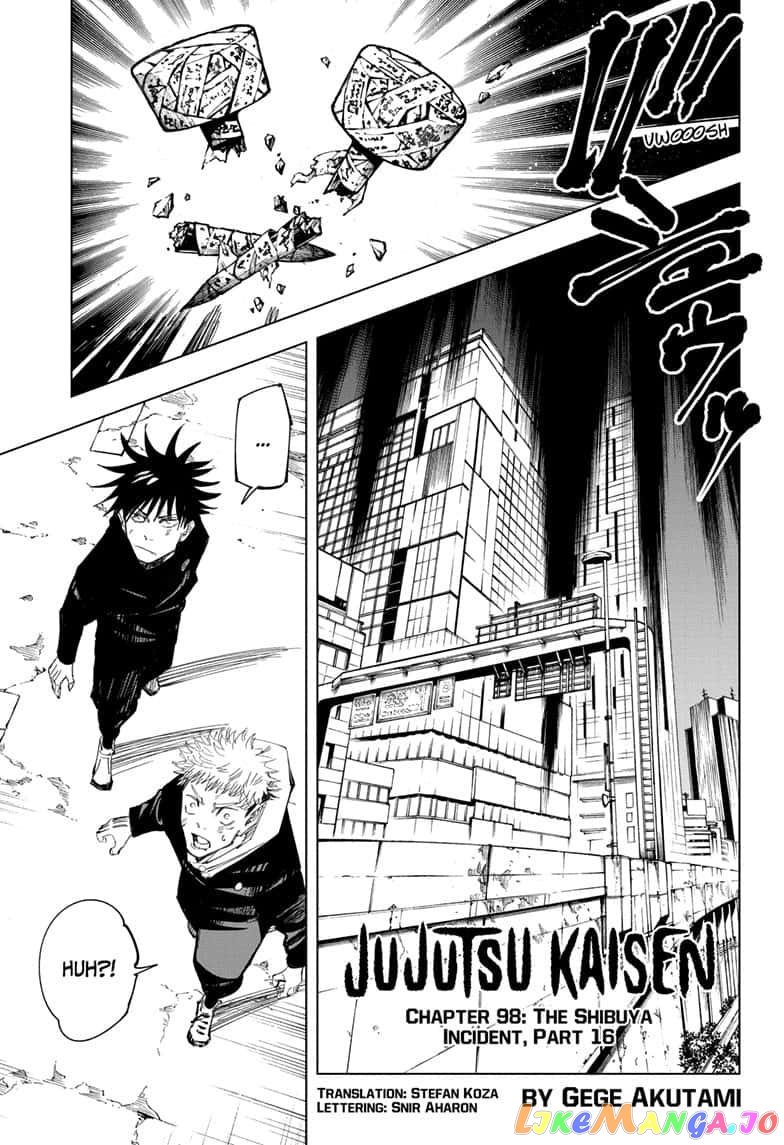 Read Jujutsu Kaisen En Manga Online