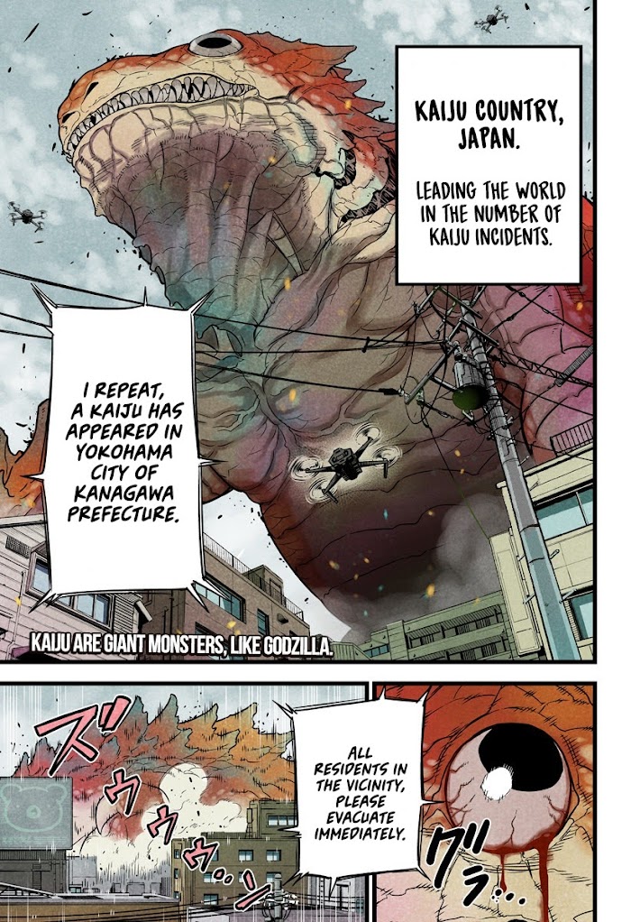 Read Kaiju No 8 En Manga Online