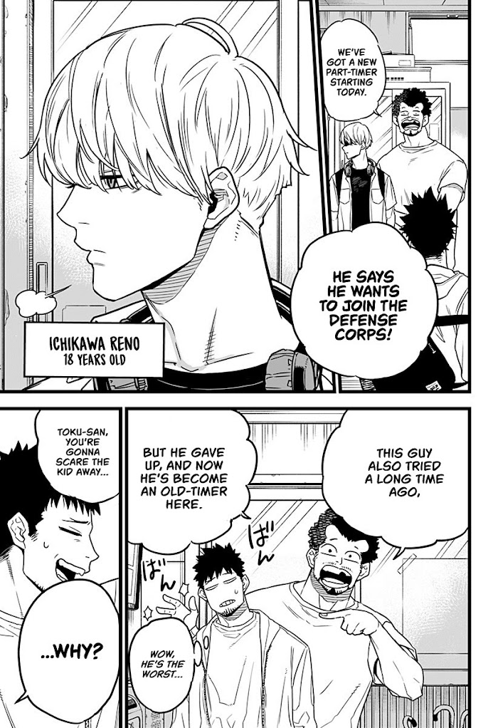 Read Kaiju No 8 En Manga Online