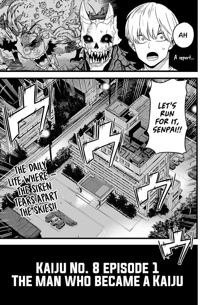 Read Kaiju No 8 En Manga Online