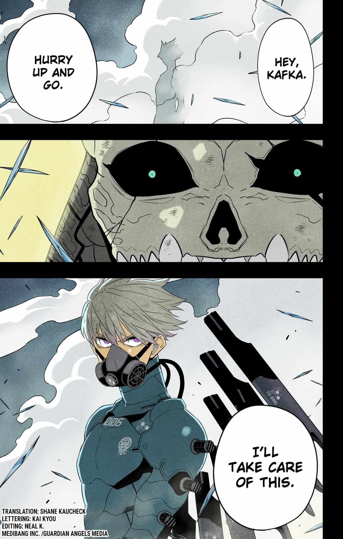 Read Kaiju No 8 En Manga Online