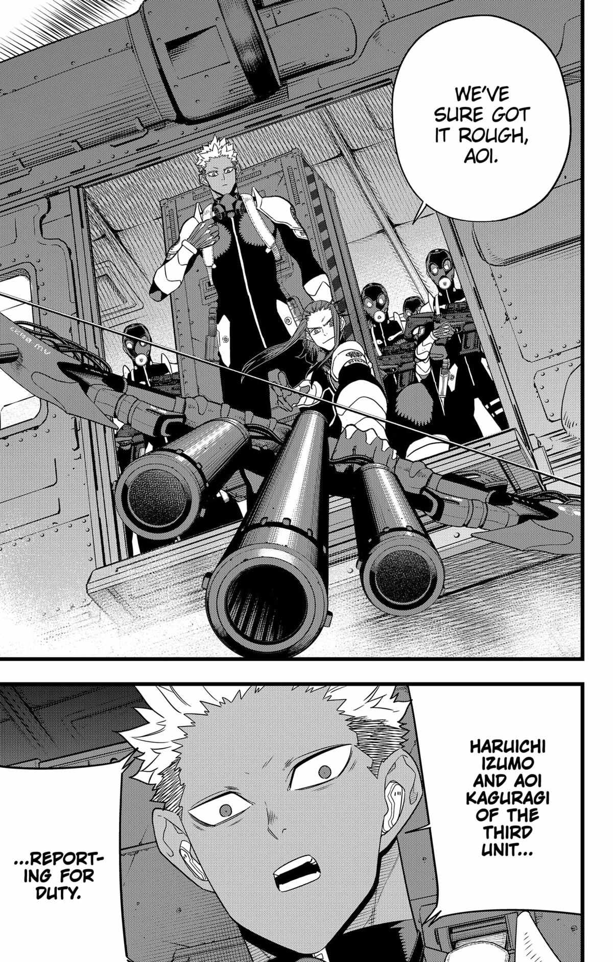 Read Kaiju No 8 En Manga Online