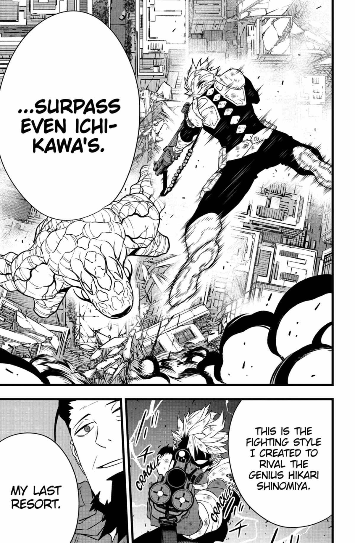 Read Kaiju No 8 En Manga Online