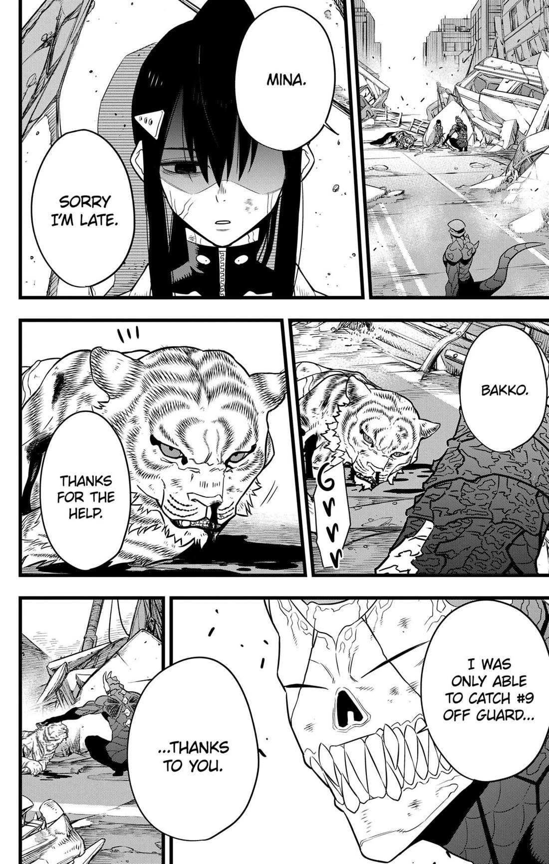Read Kaiju No 8 En Manga Online