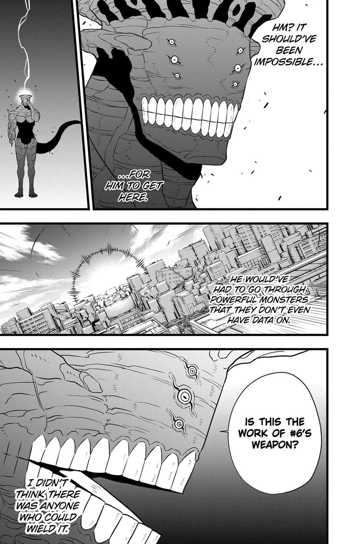 Read Kaiju No 8 En Manga Online