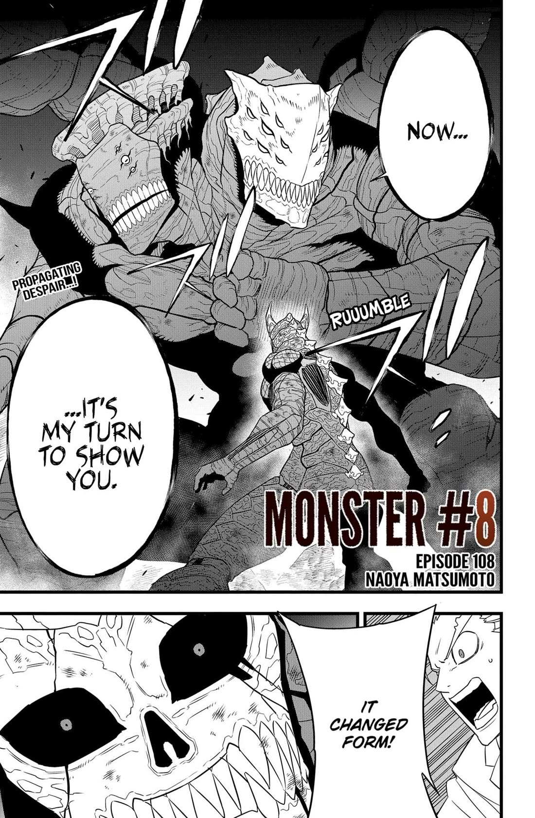 Read Kaiju No 8 En Manga Online