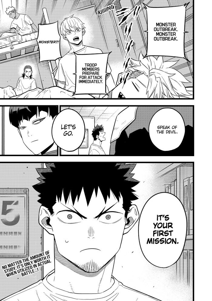 Read Kaiju No 8 En Manga Online