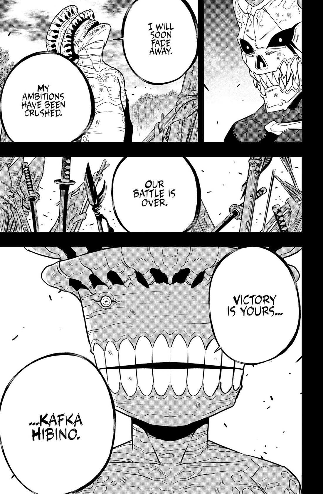 Read Kaiju No 8 En Manga Online