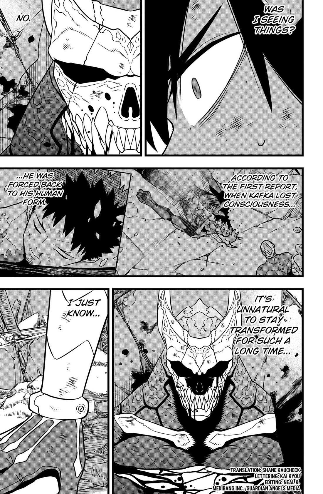 Read Kaiju No 8 En Manga Online