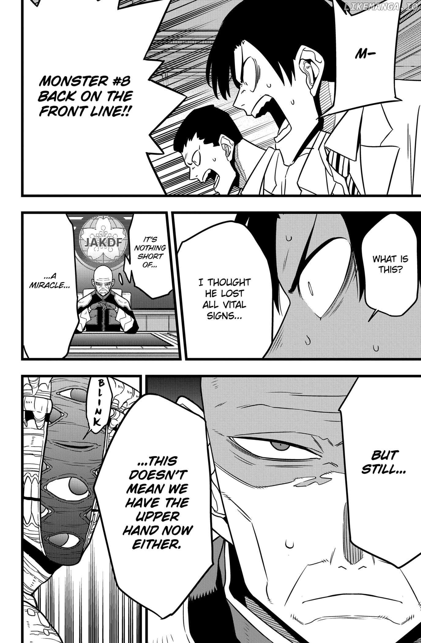 Read Kaiju No 8 En Manga Online