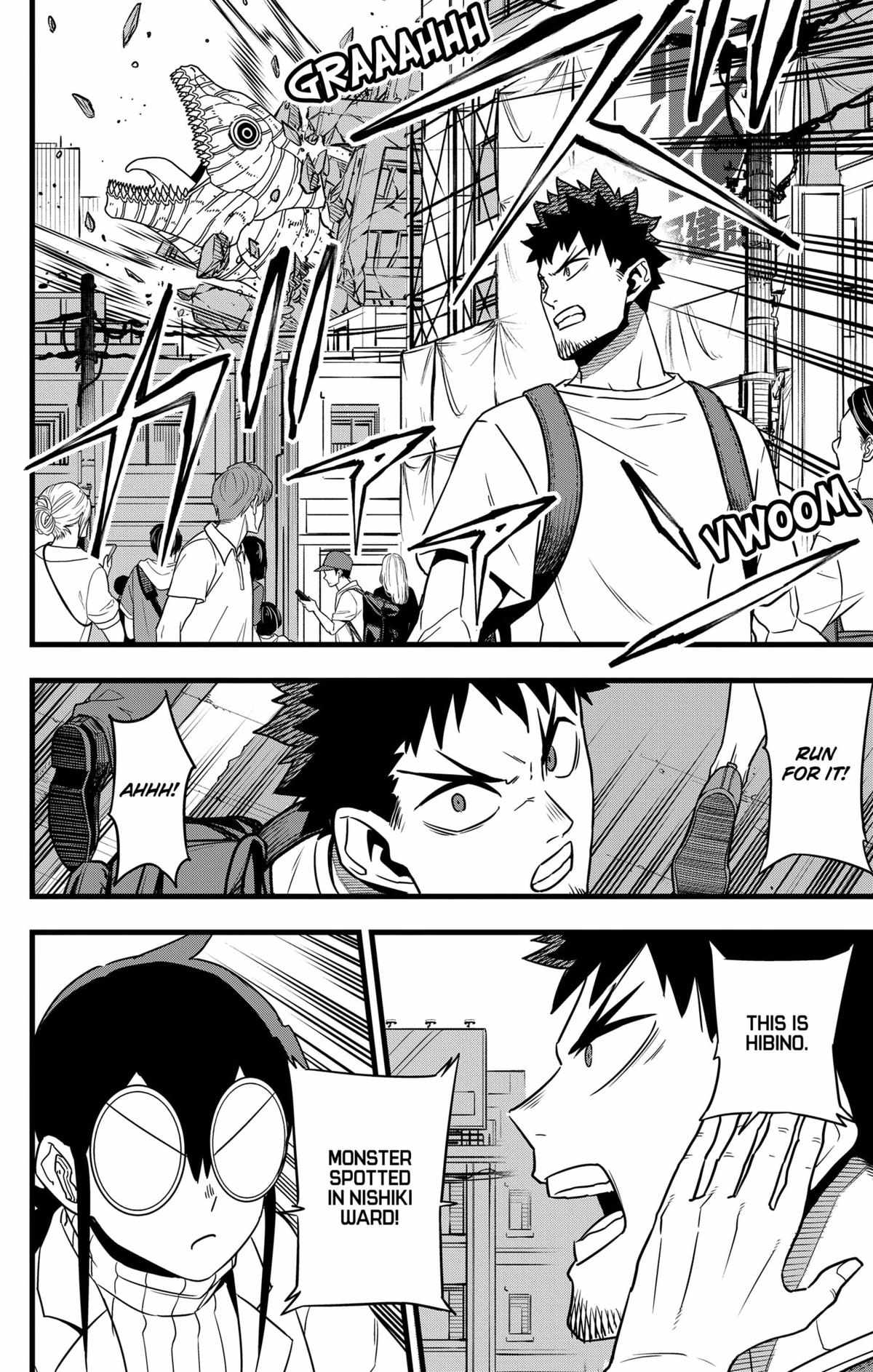Read Kaiju No 8 En Manga Online