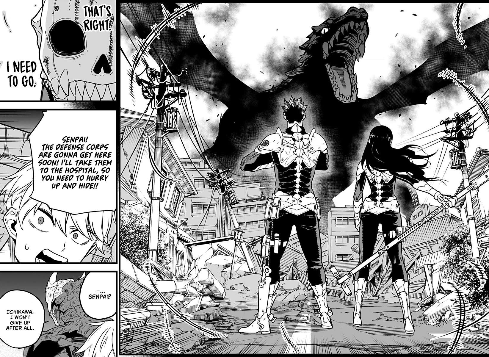 Read Kaiju No 8 En Manga Online