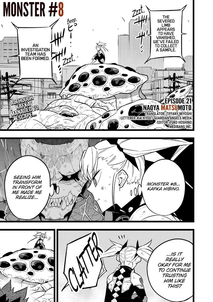 Read Kaiju No 8 En Manga Online