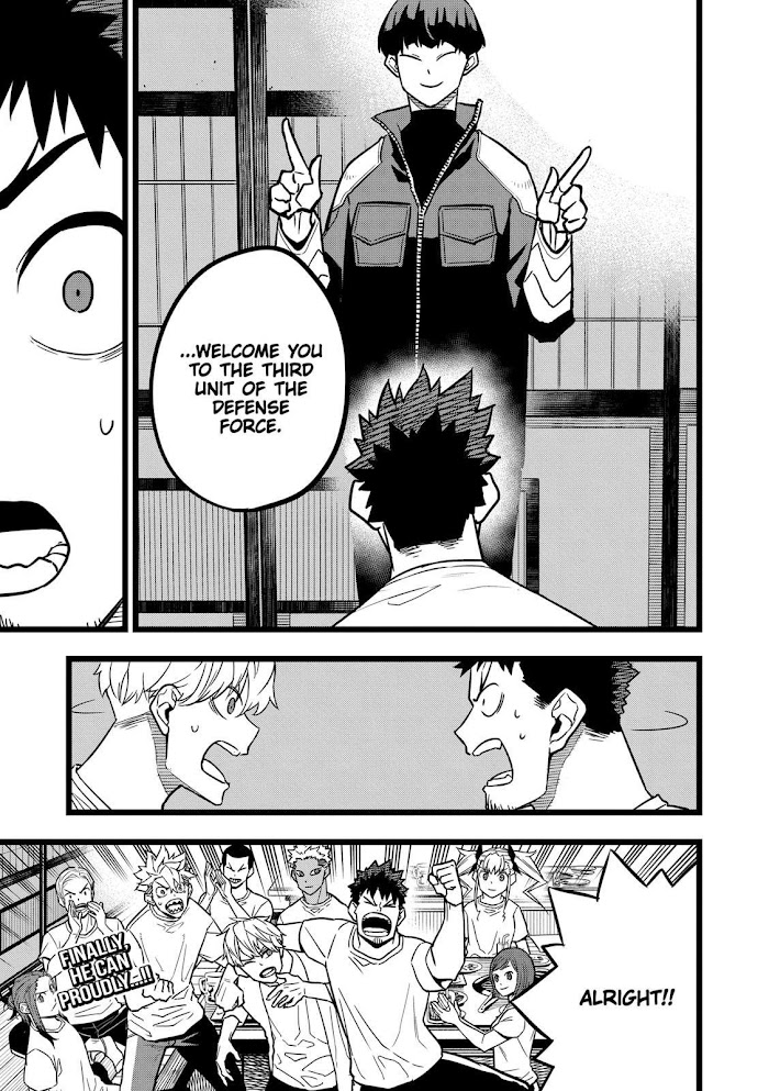 Read Kaiju No 8 En Manga Online