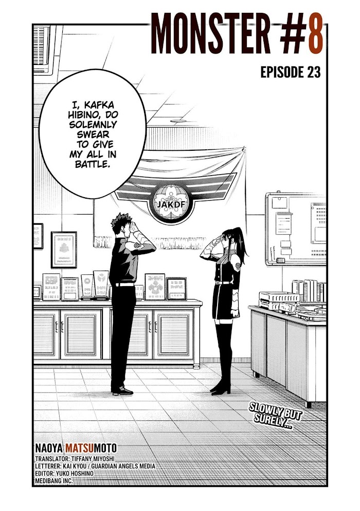Read Kaiju No 8 En Manga Online