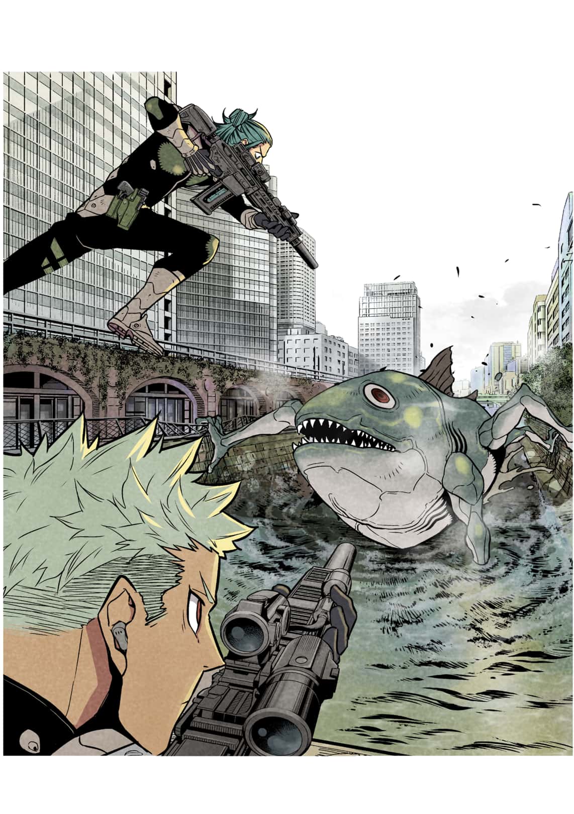 Read Kaiju No 8 En Manga Online