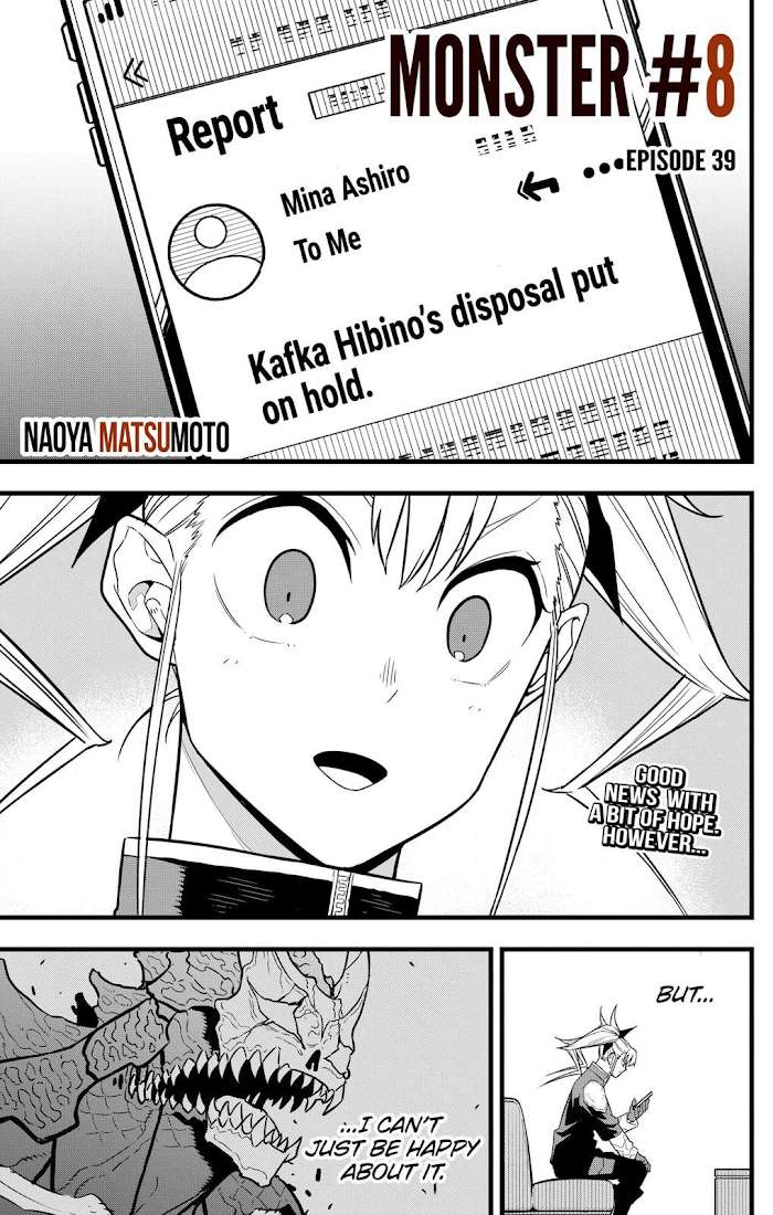 Read Kaiju No 8 En Manga Online