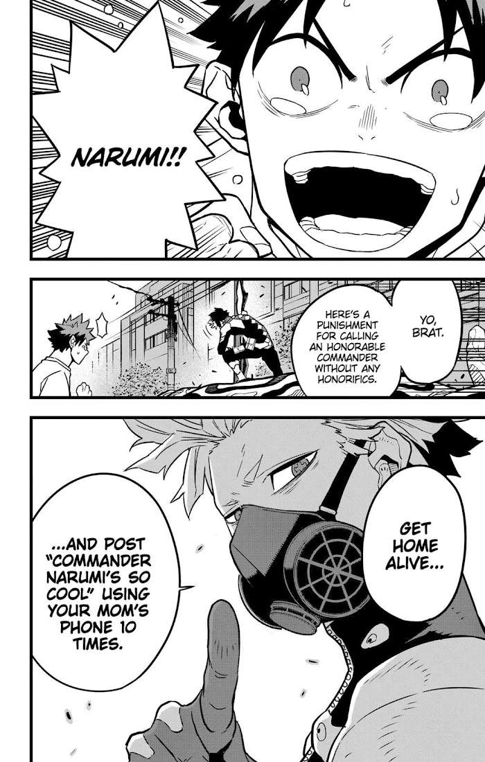 Read Kaiju No 8 En Manga Online