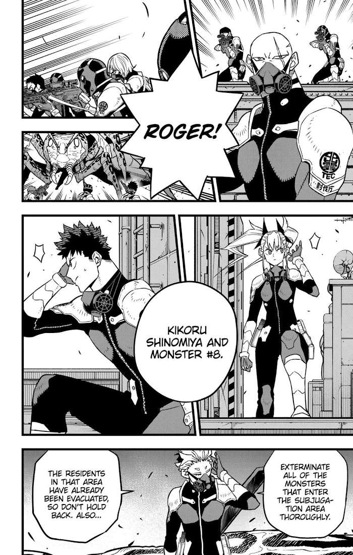 Read Kaiju No 8 En Manga Online