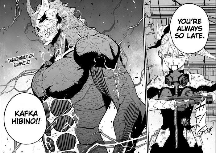Read Kaiju No 8 En Manga Online