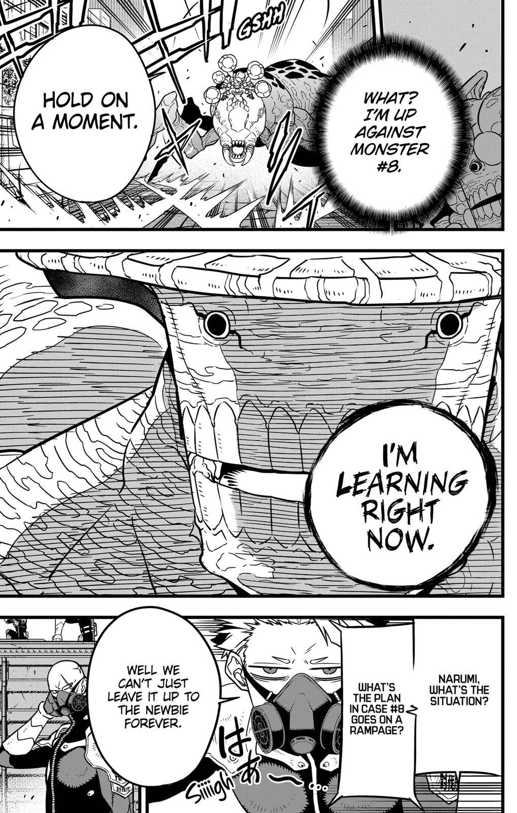 Read Kaiju No 8 En Manga Online