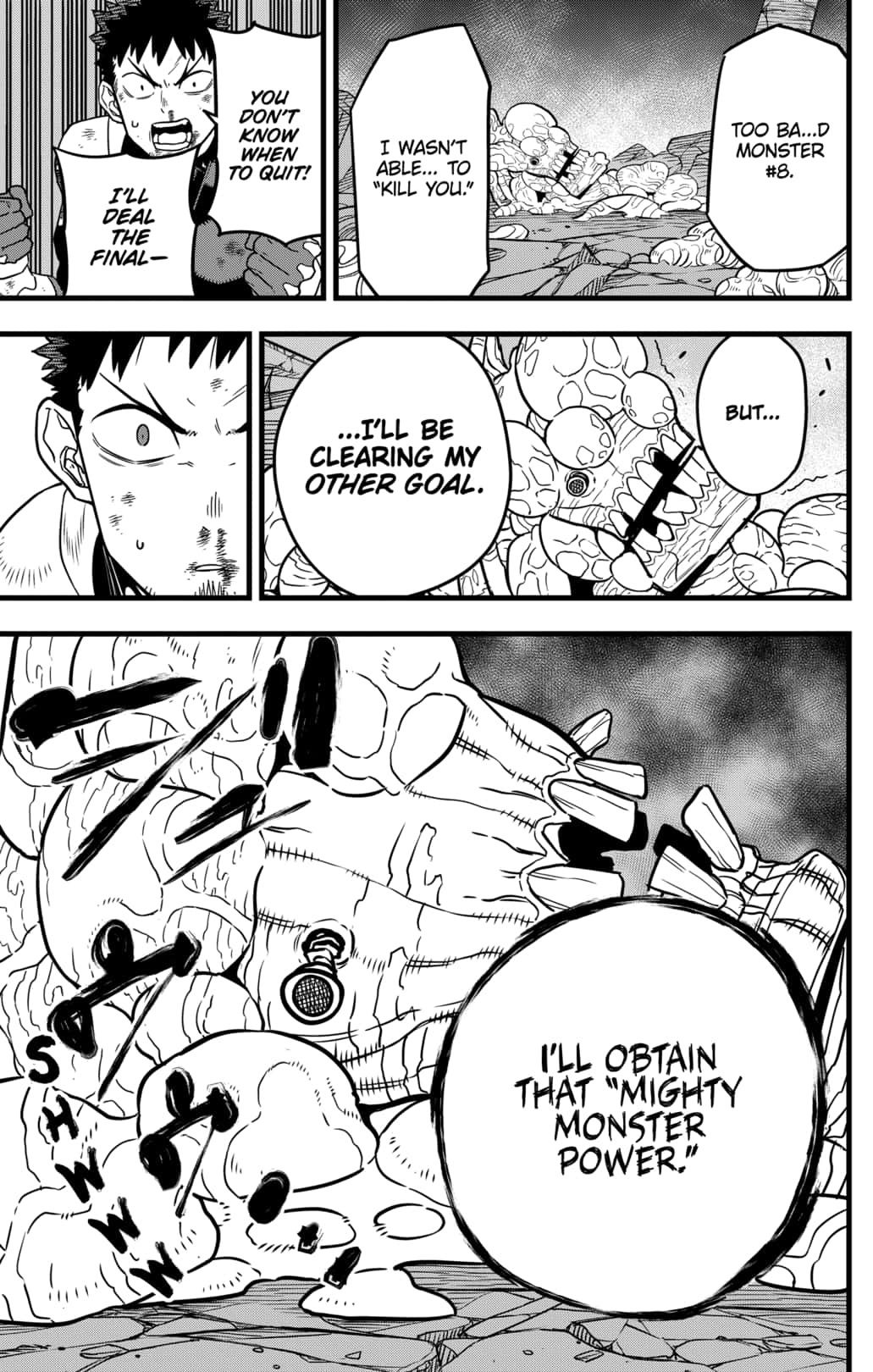 Read Kaiju No 8 En Manga Online